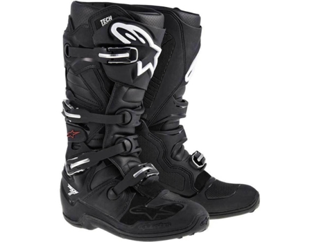 Botas Unisex ALPINESTARS Tech 7 Negro para Motociclismo (EU 40 1 / 2)