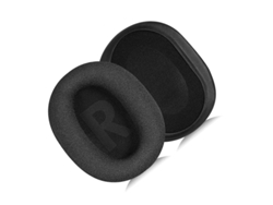 Almohadillas de algodón Szsmart negras para Logitech G Pro X (paquete de 2)