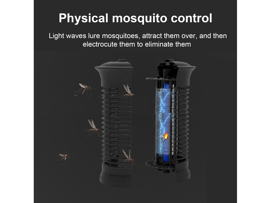 Bj-lâmpada Mosquitera Eléctrica De Choque Interior, Armadilha Para Mosquitos E Insetos, Matamosquitos Doméstico