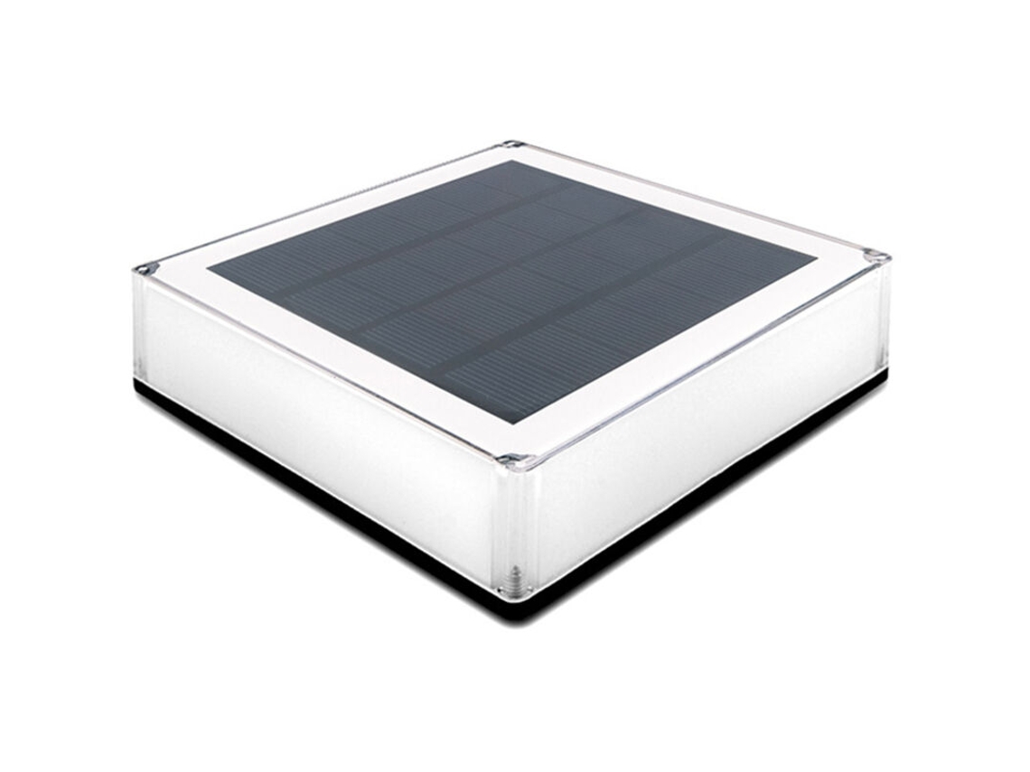 Farola Solar Led, Luz Brillante, Resistente Al Agua, Bombilla Estable.
