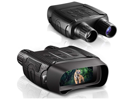 Gafas de visión nocturna Binoculares de visión nocturna para caza Cámara de visión nocturna infrarroja digital para caza Negro-Negro YIZHOOD