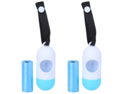 30 Bolsas De Basura Desechables Para Pañales De Bebé Con Cordón Azul Resistente.