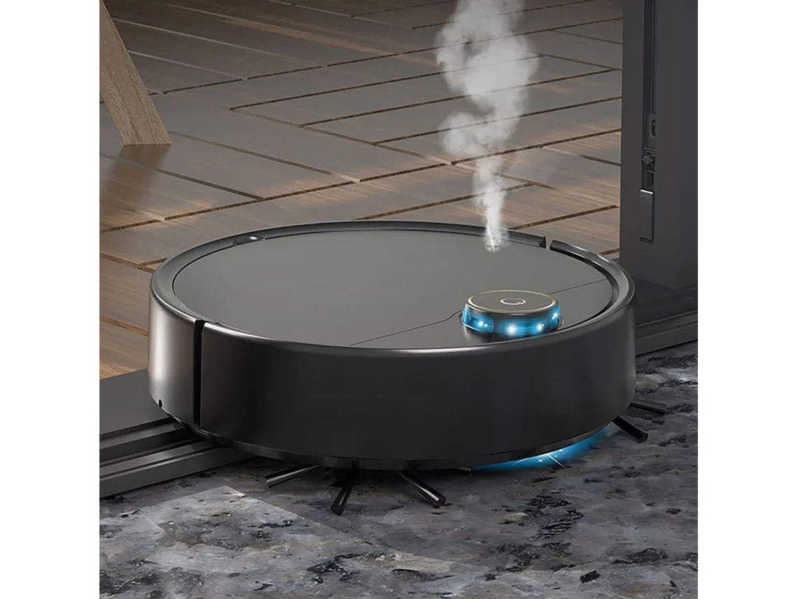 Robot aspirador y mopa de vapor 3 en 1 para suelos de madera de STELASPLEN