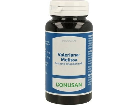 Complemento Alimentar BONUSAN Valeriana - Melissa (60 cápsulas)