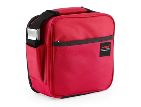 Bolsa Térmica Porta Alimentos Flexible Valira Nomad Soft (Rojo-23 x 23 x 11 cm)