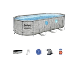 Piscina Tubular BESTWAY 56716 (con Cartucho - 13430 L - 274x122cm)