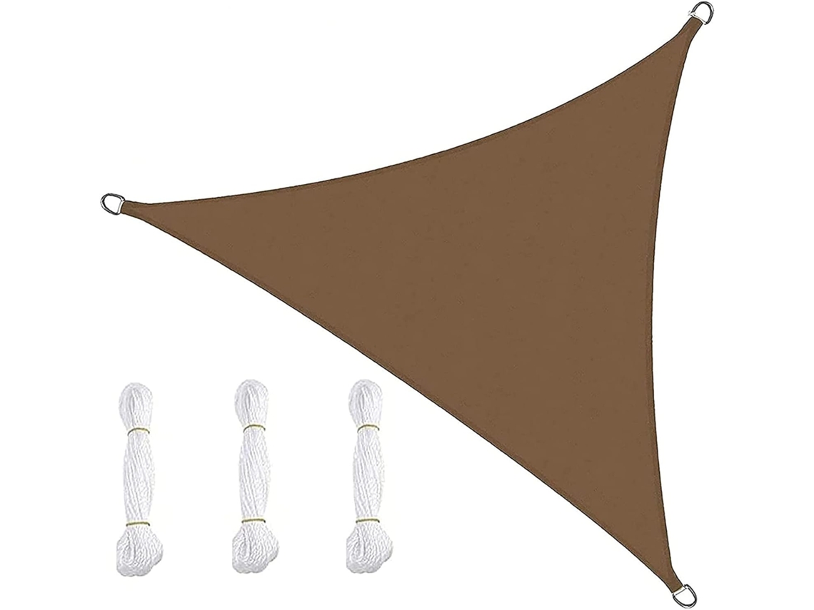 Toldo Triangular Impermeable, Resistente De Poliéster