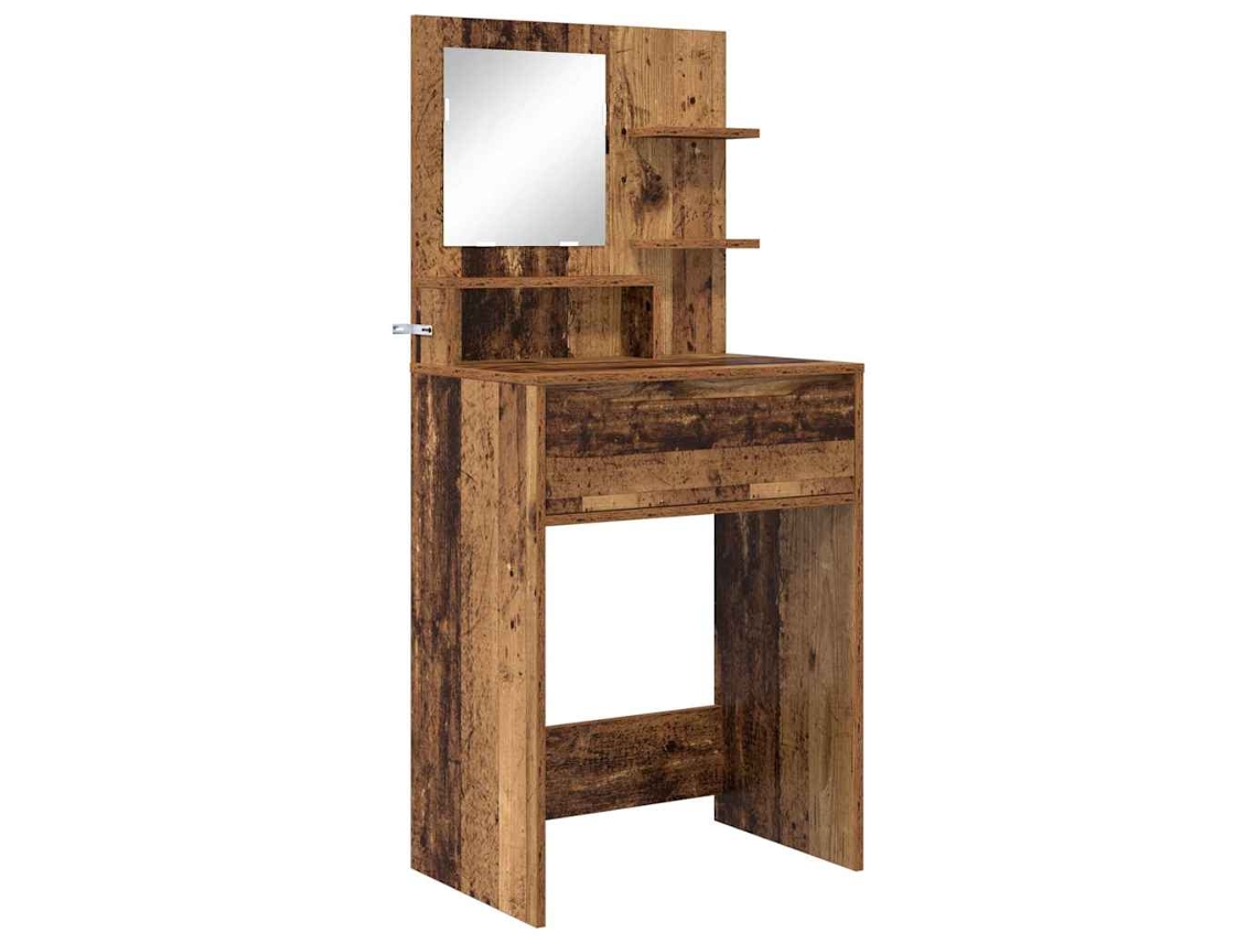 Maison Exclusive - Mesas De Tocador De Dormitorio Madera Vieja 80 X 39,6 X 135 Cm