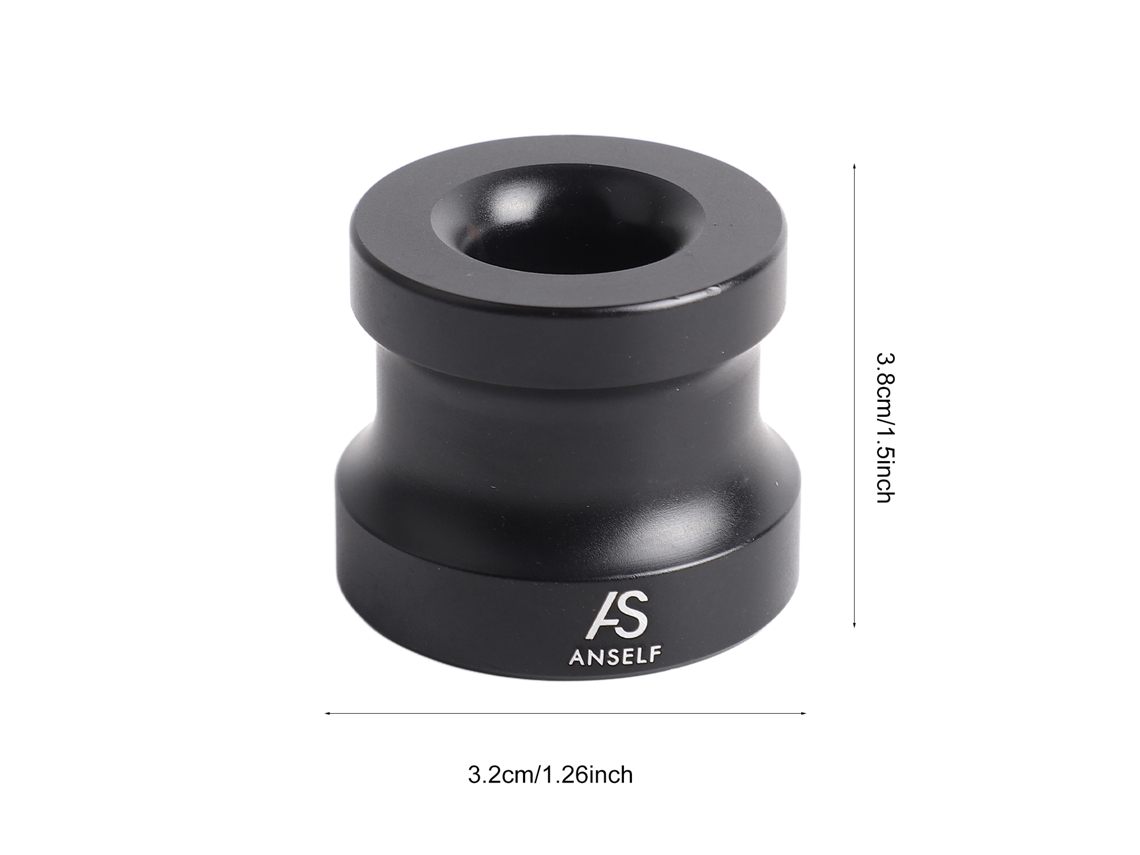 Soporte Para Rasuradora De Hombre Anself De Aluminio, Base Mini Para Herramientas De Afeitado