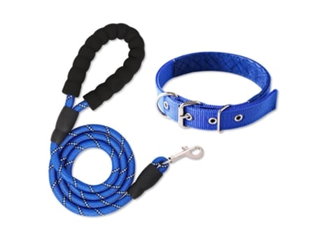 Collar De Perro Clásico Collar De Perro Ajustable Con Cierre De Metal Resistente ELKUAIE