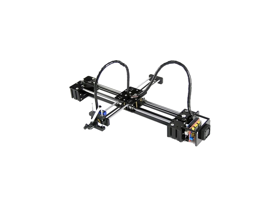 Plotter Robã´ Xy, fuente de alimentación de 12 V, tamaño 490 mm x 390 mm, compatible con Windows, incluye motores paso a paso, área de grabado OEM A4