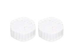 100 Bolitas De Algodón Absorbentes Enrolladas Para Sangrado Oral, Nasal Y Dental.