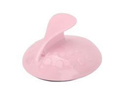 Eliminador de vello exfoliante portátil rosa e indoloro