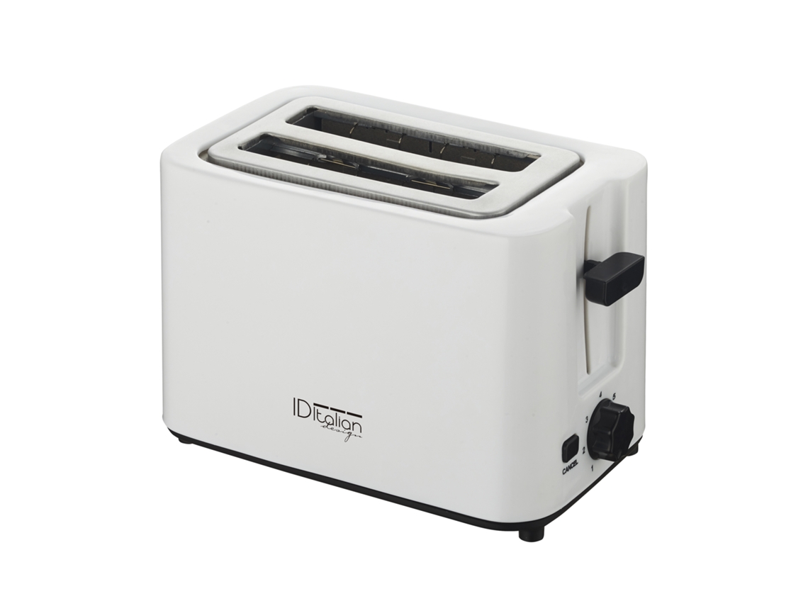 Tostadora doble de 700 W, diseño italiano
