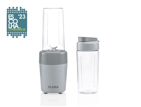 Batidora de Vaso FLAMA 2222FL (300 W - 0.6 L - Gris)