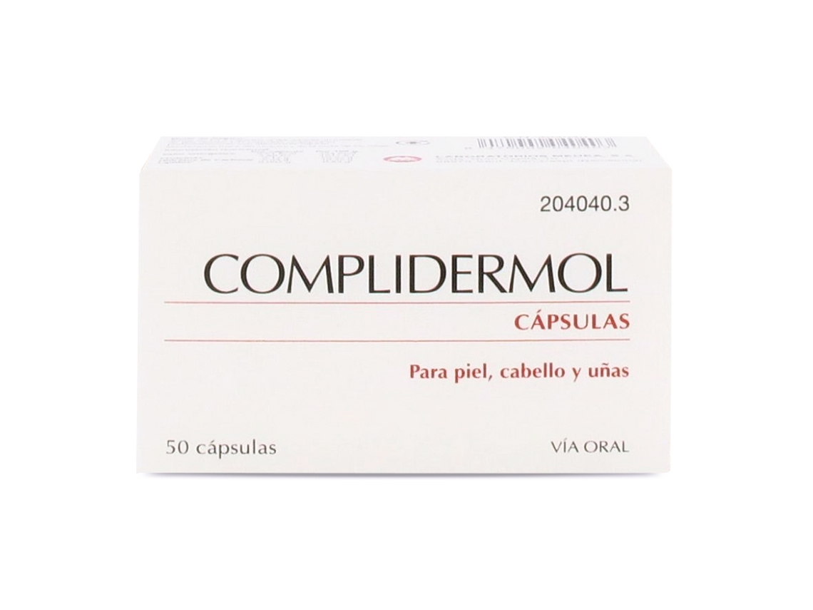 Complemento Alimentar COMPLIDERMOL Complidermol (50 capsulas)