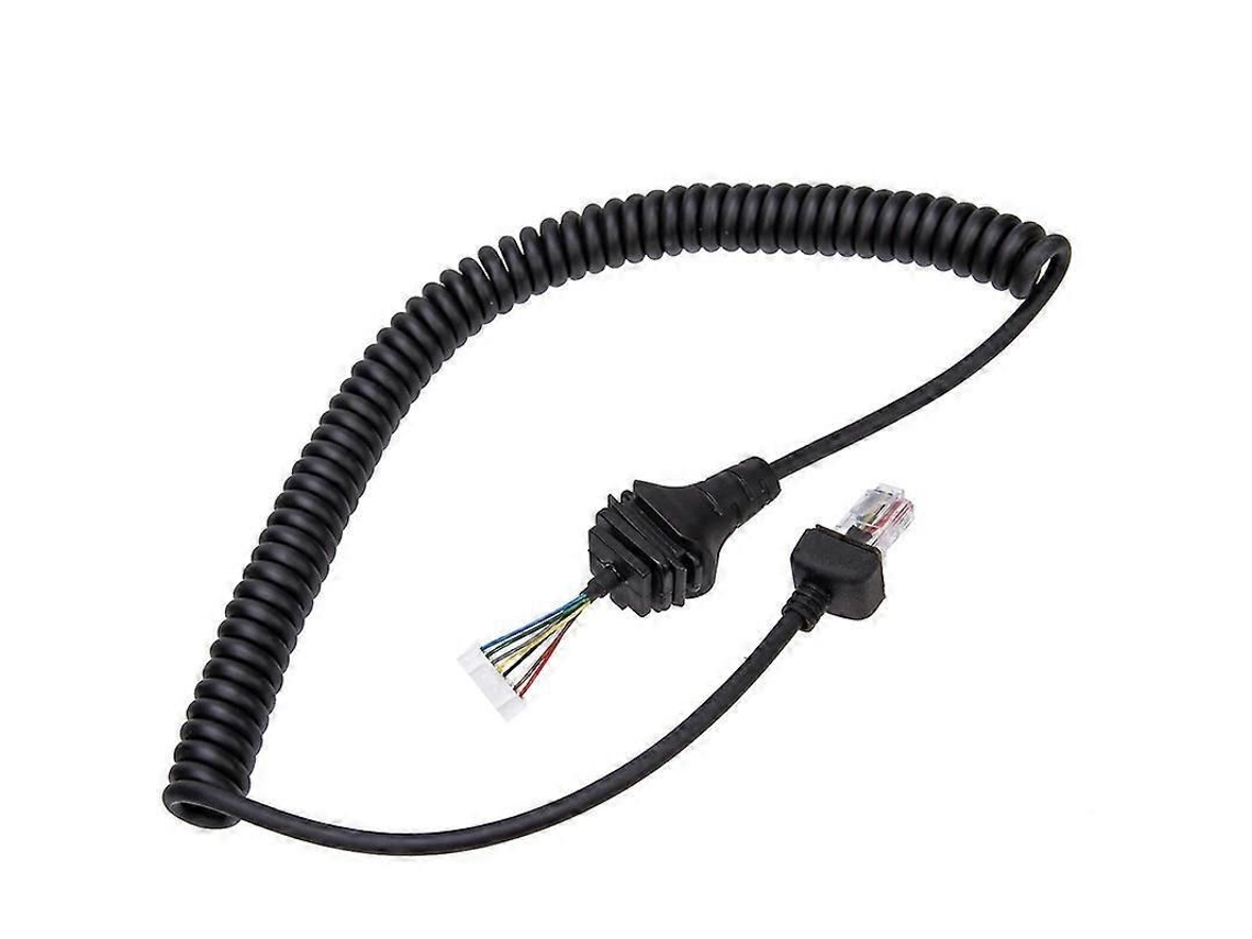 2026-micrófono Altavoz Portátil 8 Pin Hm-152 Cable Pu Para Radio Icom Ic-2820h Ic2825e Walkie Talkie