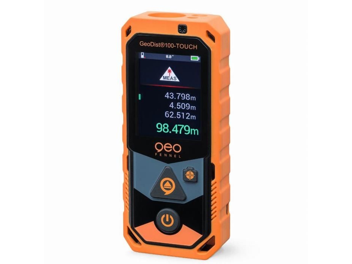 Telémetro táctil Geo Fennel Geodist 100 de 100 m para medición de distancia, área y volumen