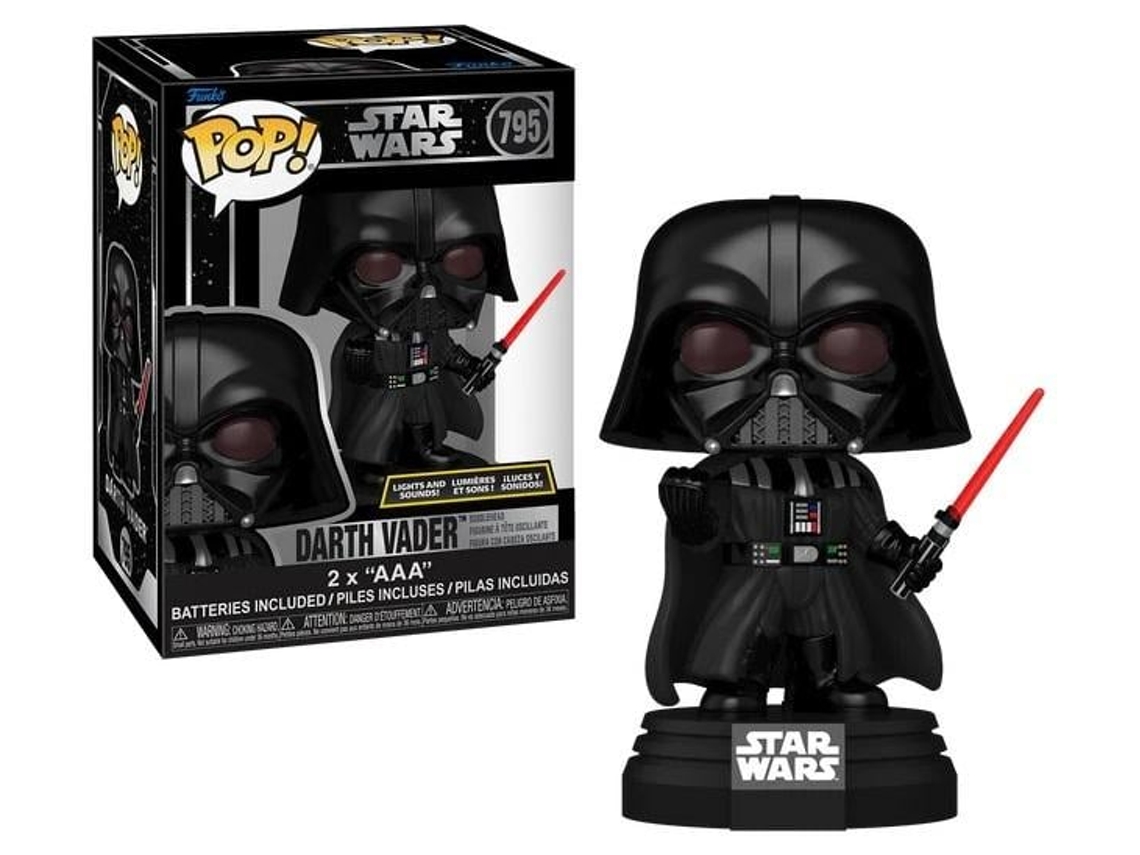 Figura FUNKO Pop! Star Wars: Darth Vader(Lights &amp; Sounds - Posible Chase)