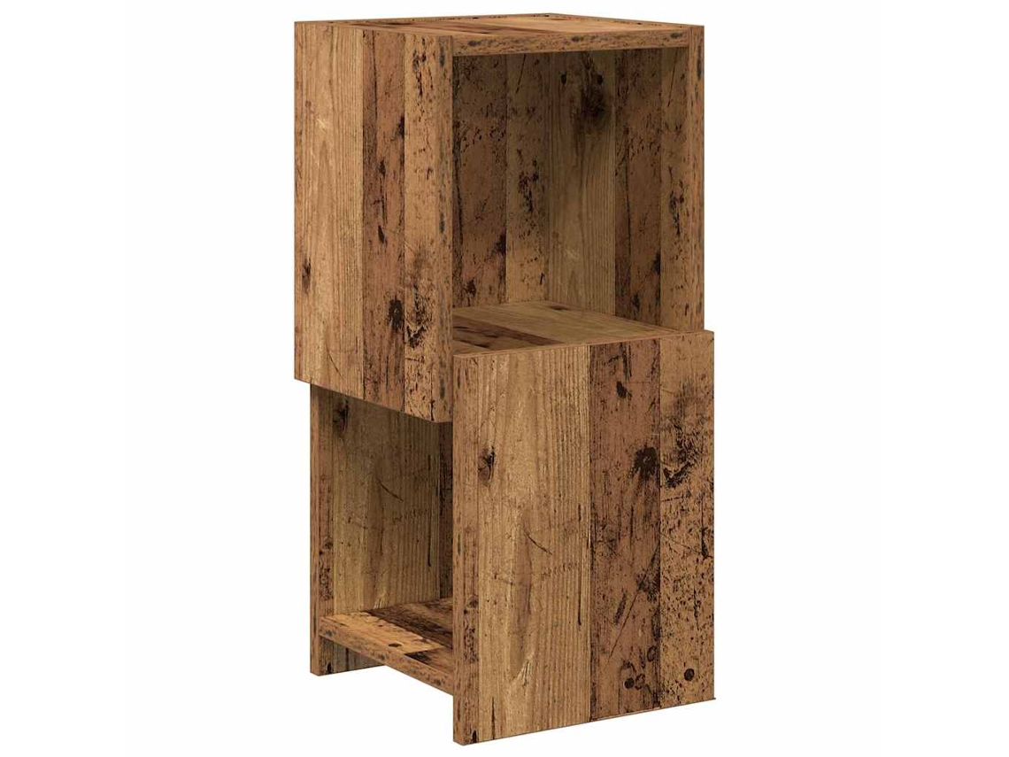 Maison Exclusive - Armario De Esquina Madera Vieja 25,5x25x55cm