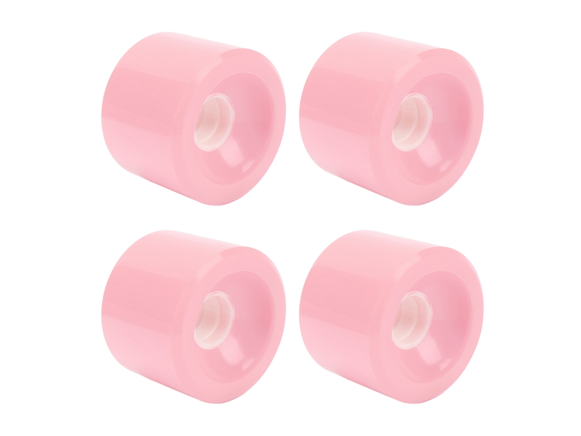 4 Ruedas De Patinete 78a Con Agarre Fuerte Y Resistencia Sin Grietas Accesorios De Patinete Rosa