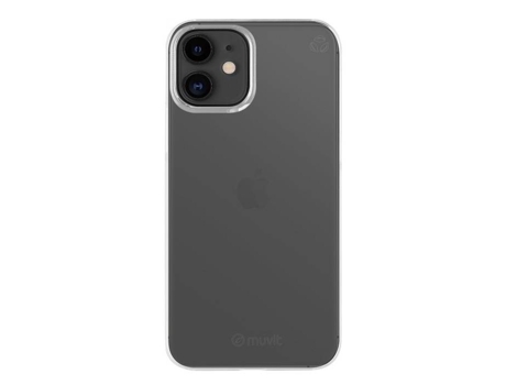 Funda Recycletek para iPhone 12 Pro Max MUVIT Plástico Transparente