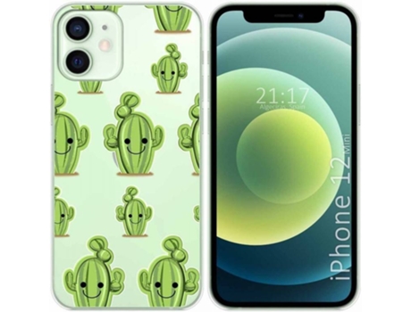 Carcasa iPhone 12 Mini (5.4) TUMUNDOSMARTPHONE Cactus Multicolor