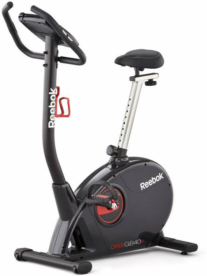 Reebok Gb40s Bicicleta cardio serie one negra gb40s.con volante inercia9 kg 9kg 12