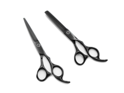 Tijeras de corte de pelo de peluquero de 6,0 pulgadas y tijeras de entresacar - para peluqueros profesionales JEDBESETZT