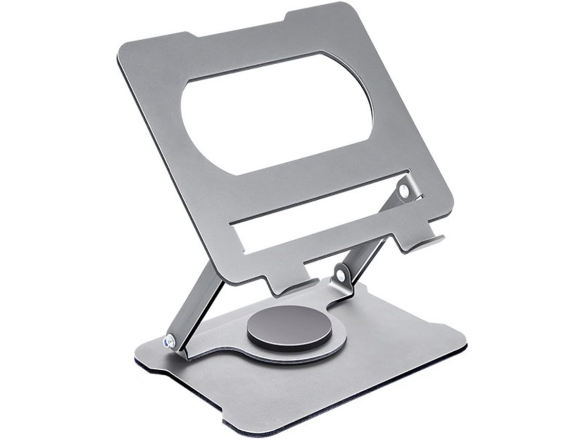 Soporte De Refrigeración De Acero Al Carbono Con Base Giratoria De 360° Para Portátiles De 17 Pulgadas.