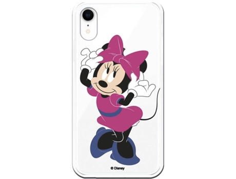 Funda Apple iPhone XR LA CASA DE LAS CARCASAS Minnie (Transparente)