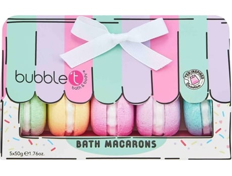 Conjunto de Bombas de Baño BUBBLE T Macaron (5 x 50g)