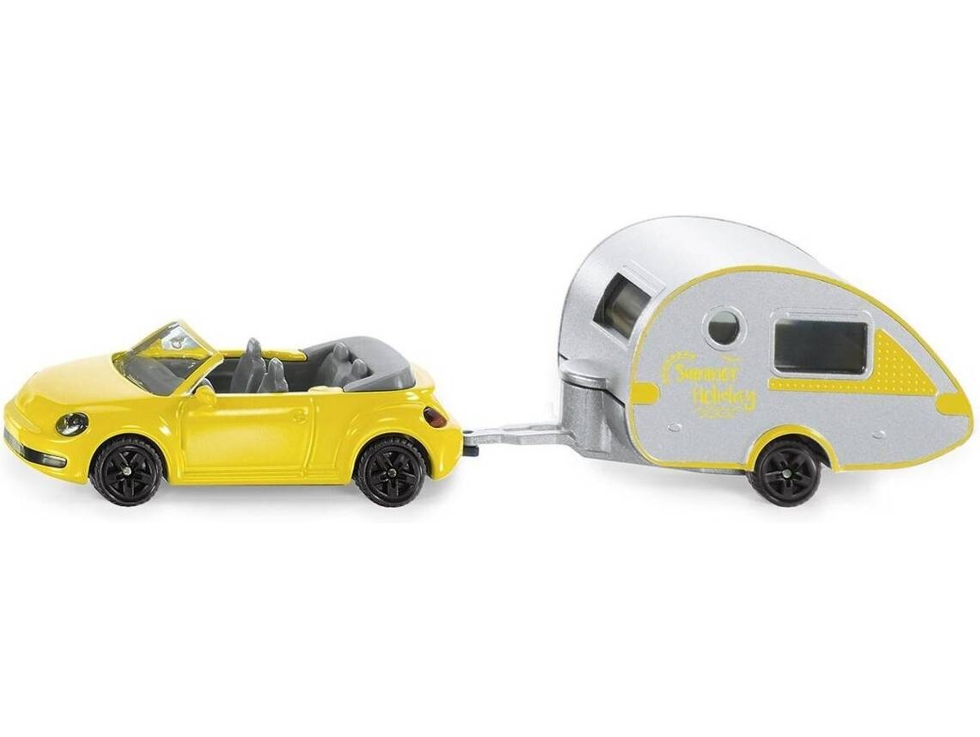 Coche con Caravana a Remolque SIKU de Jugar (Edad Mínima: 3 - Transportes)