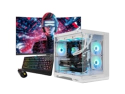 Neo-pc Gaming Astraneo Blanca Amd Ryzen 9 5950x/32gb Ddr4/2tb Nvme/rtx 5070/ Monitor 27" / Windows 11