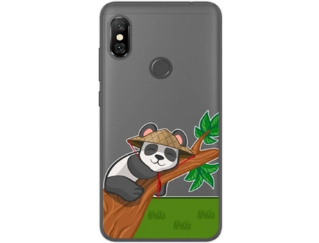 Carcasa Xiaomi Redmi Note 6 Pro TUMUNDOSMARTPHONE Panda Multicolor