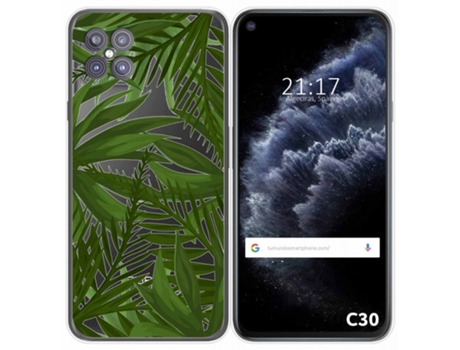 Carcasa Cubot C30 TUMUNDOSMARTPHONE Dibujos Transparente Multicolor
