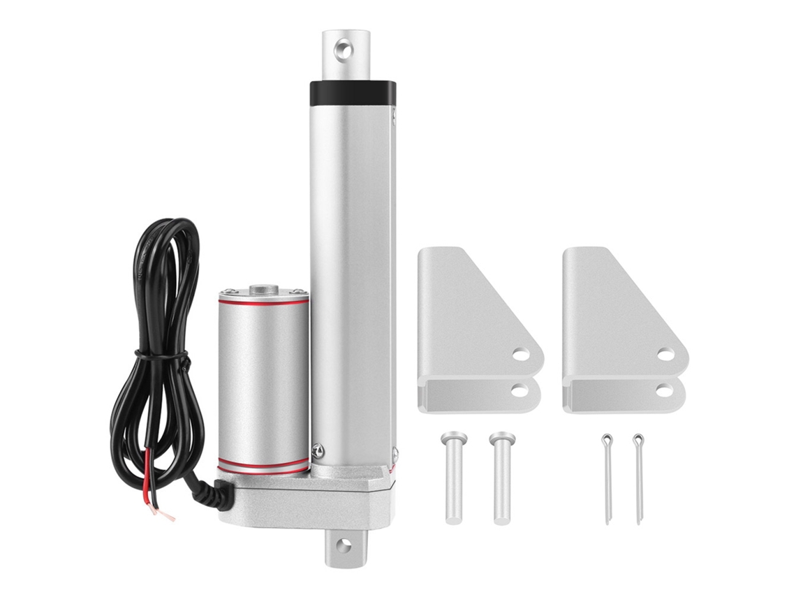 Actuador Linear Eléctrico De 100mm De Curso 750n Alto Rendimiento 24v