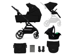 Carrito Kinderkraft para bebé Universal Yoxi 3 en 1 (negro)