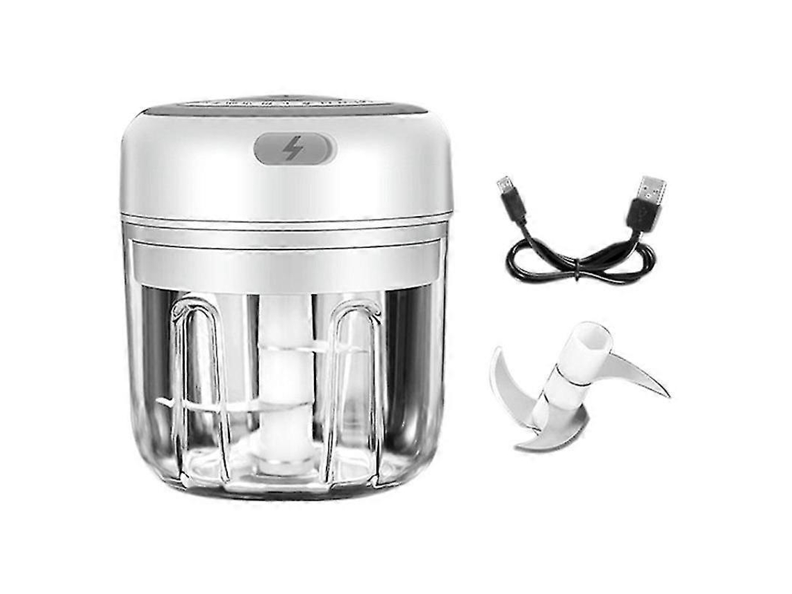 Prensa de ajos eléctrica Rosewell 100/250 ml, exprimidor de ajos, picador de ajos para verduras, pimientos y carne