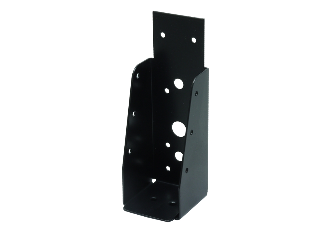 Soporte Viga Negro Sin Labio Para Vigas 5 X 15 Cm Por Pieza WOVAR