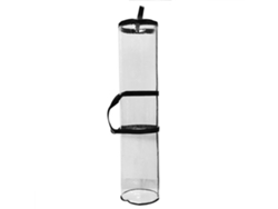 Bolsa De Almacenamiento Para Papel De Regalo De Navidad, Organizador Transparente De Pvc Con Cremallera.