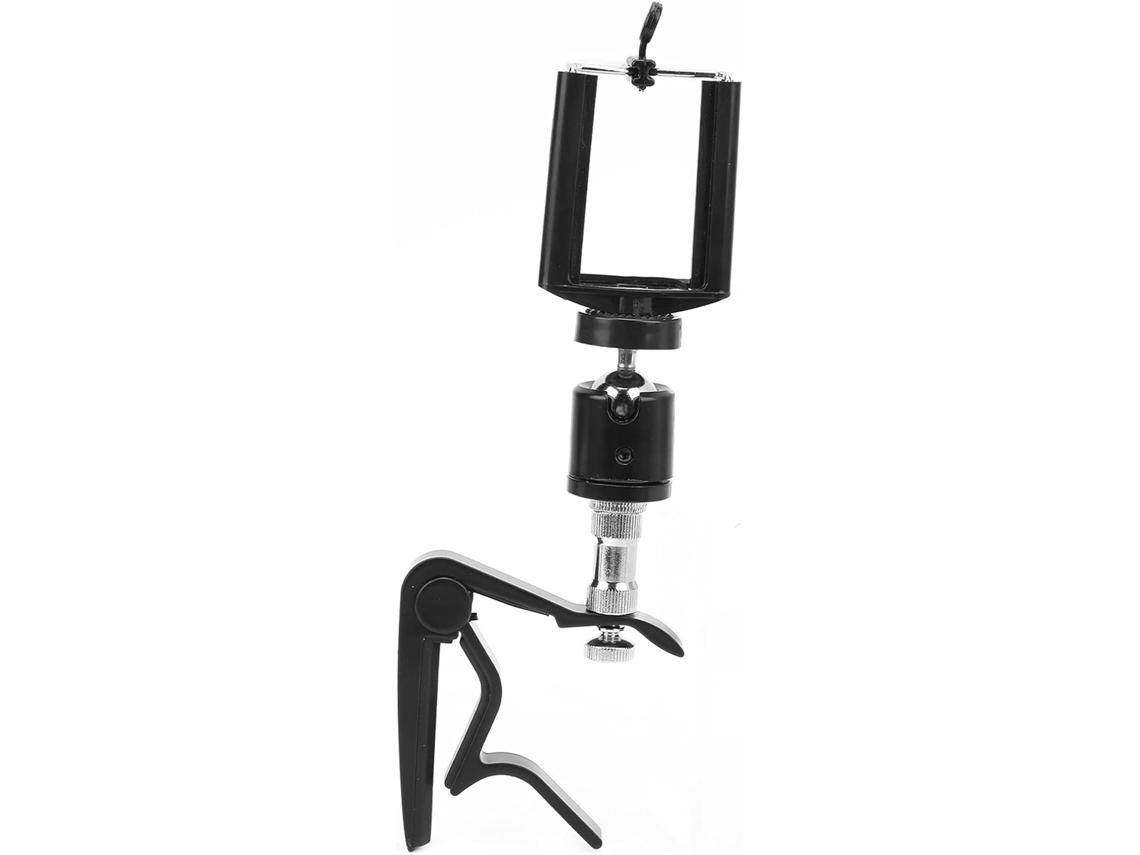 Soporte Para Teléfono Para Cejilla De Guitarra, Bajo, Guitarras Electroacústicas Negras Para Principiantes