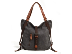 Bolso Bandolera De Lona Estilo Ins Para Mujer, Gran Capacidad, Ideal Para La Escuela O Para Estudiantes.