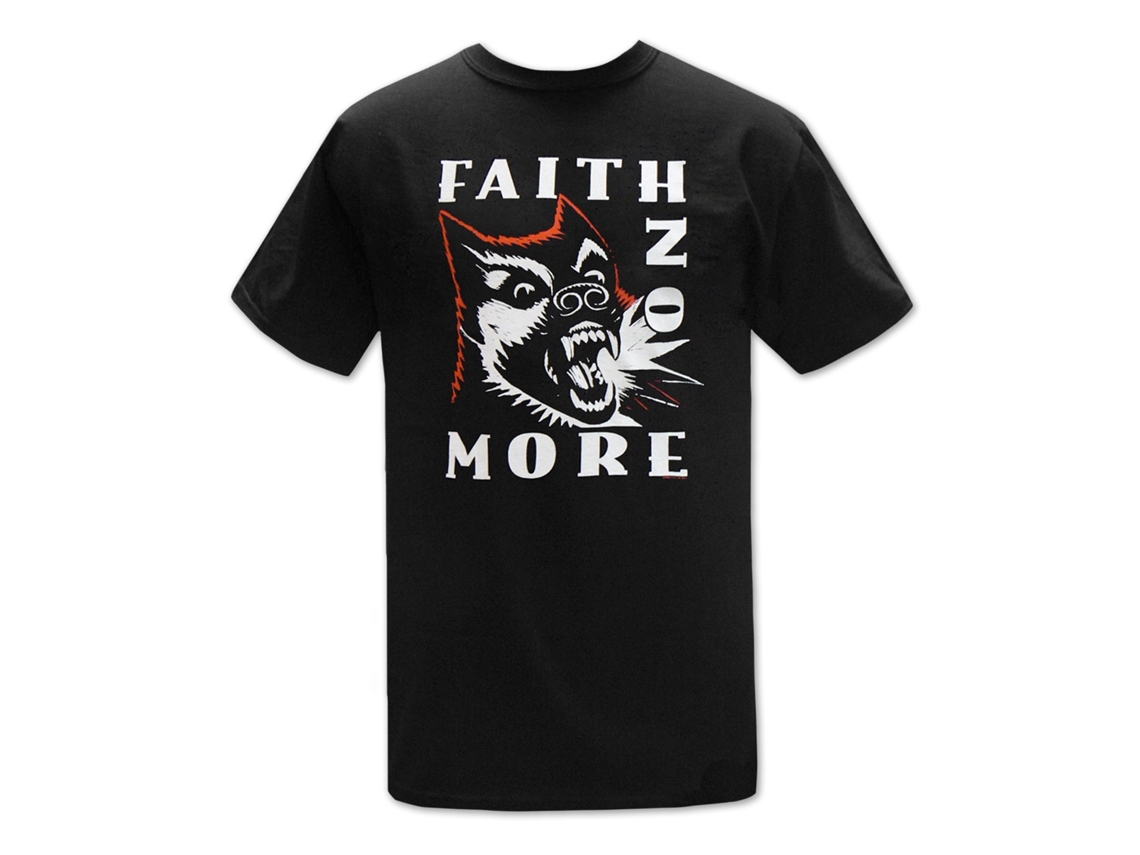 Camiseta Faith No More con logo de perro, ROCKINSTONE, unisex, adulto, superventas, talla: L
