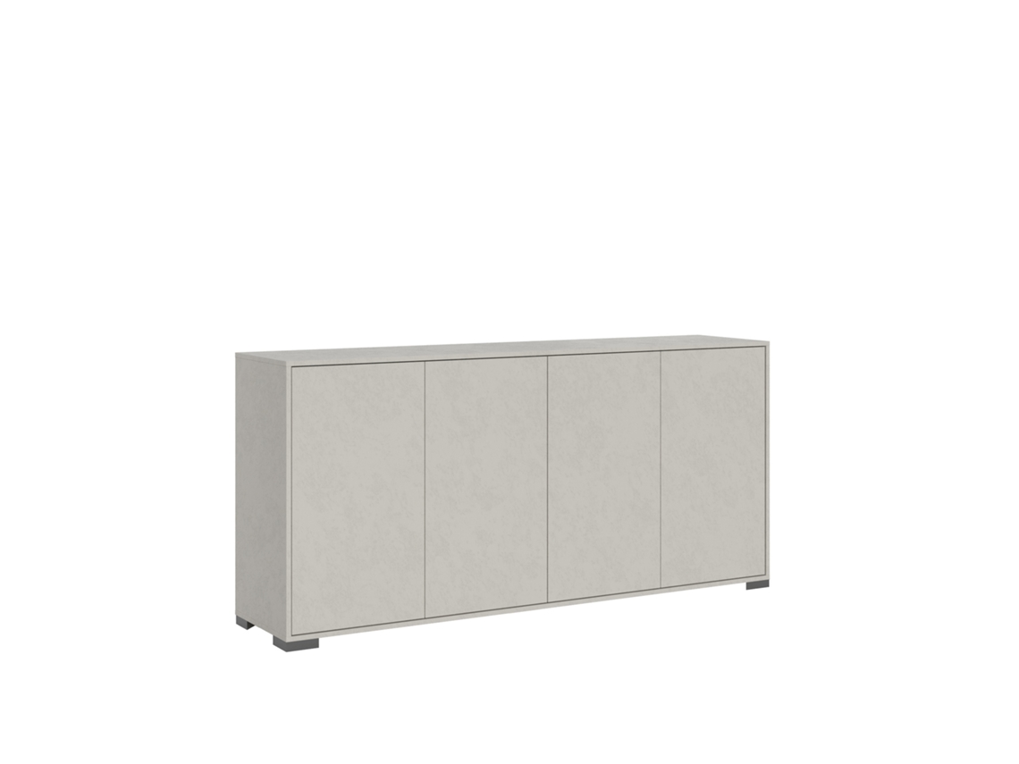 Aparador con 4 puertas 172x40x83 cm Lumina Cashmere