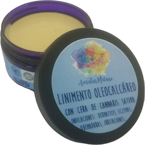 Linimento Irritaciones Quemaduras dermatitis eczemas amalur 100 natural y artesanal ml crema corporal