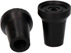 Soporte Superior Goma Exterior Sistema Almesa Ø21Mm Negro