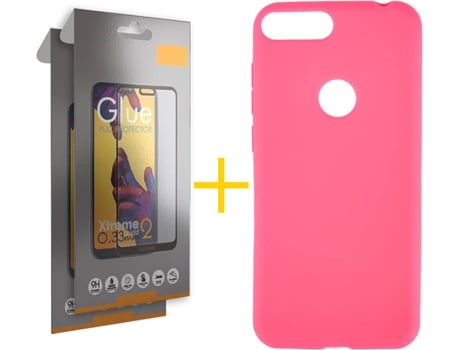 Carcasa + Protector Alcatel 1S 2019 SKYHE Lisa Rosa 79697