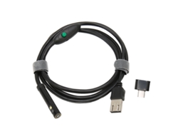Endoscopio USB de 8 mm, 1920 x 1080p, IP67, impermeable, boroscopio industrial para reparación de automóviles y soldaduras, 1 m