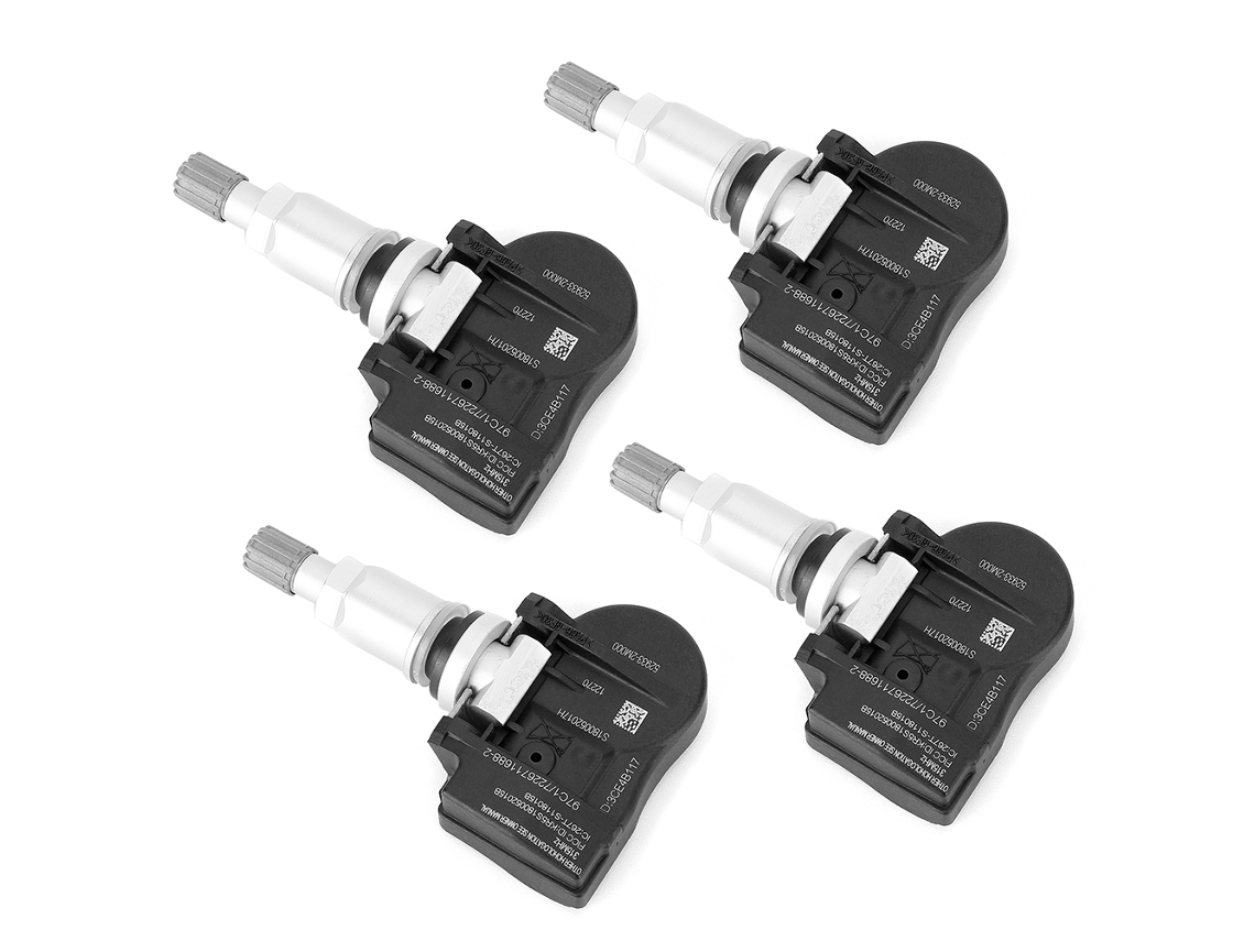 Sensor de presión de neumáticos 52933-2m000 (4 unidades) para Hyundai Kia